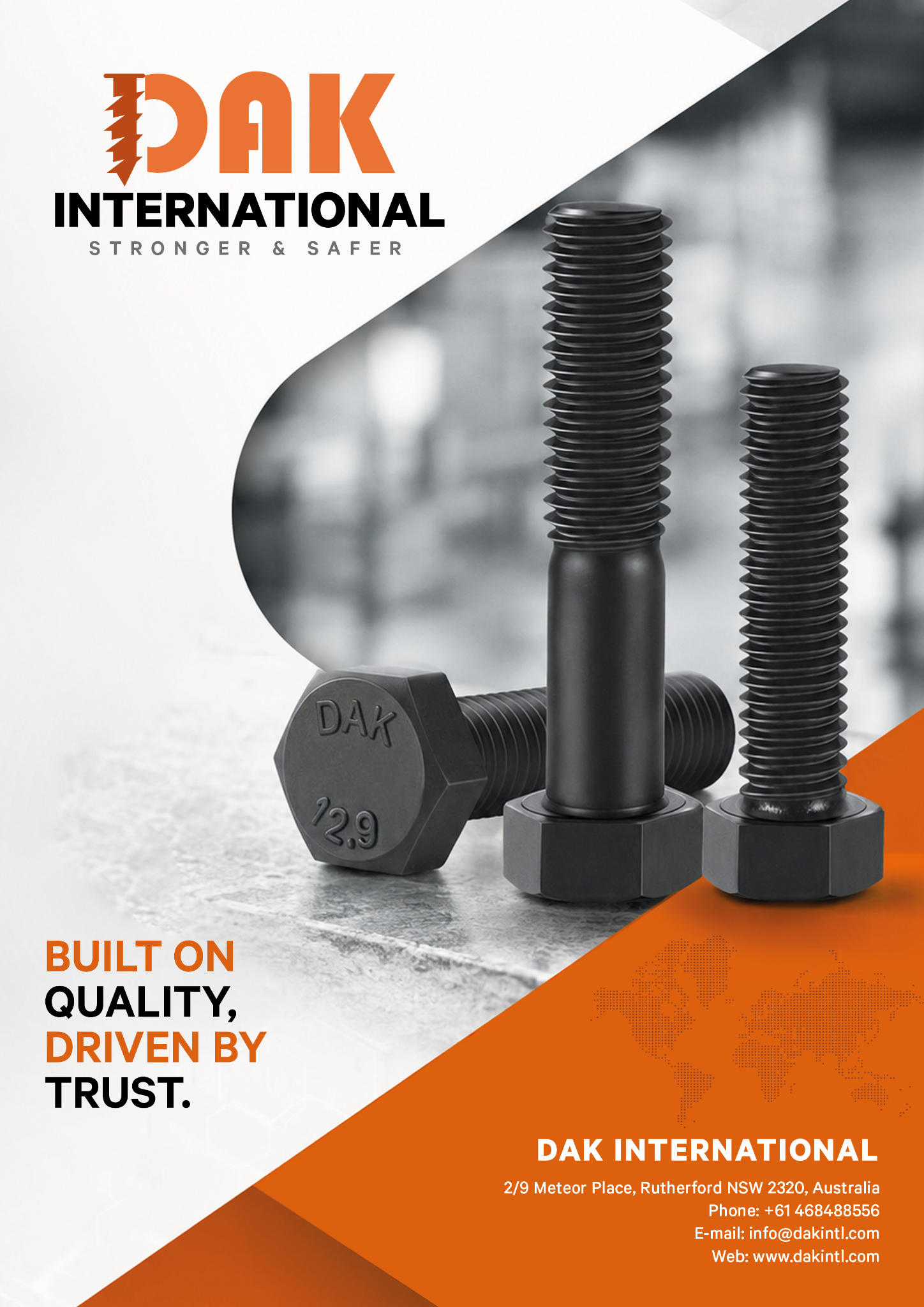 DAK International brand and product presentation