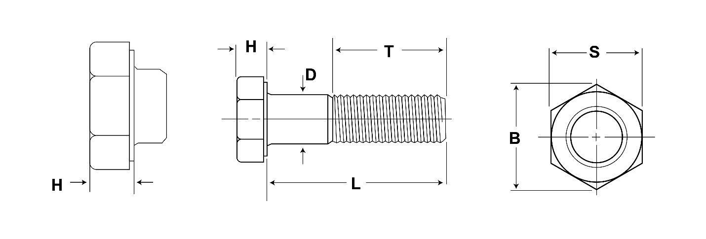 DAK Heavy Hexagon Bolt A325M