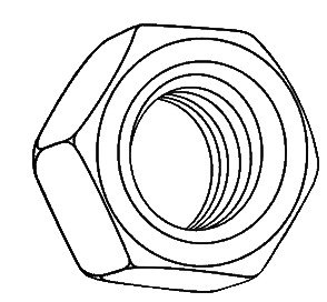 Hex Nut and Washer